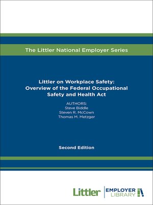 cover image of Littler on Workplace Safety